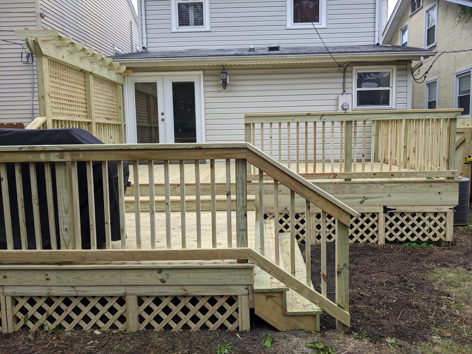 Private deck project in Ghent, Norfolk