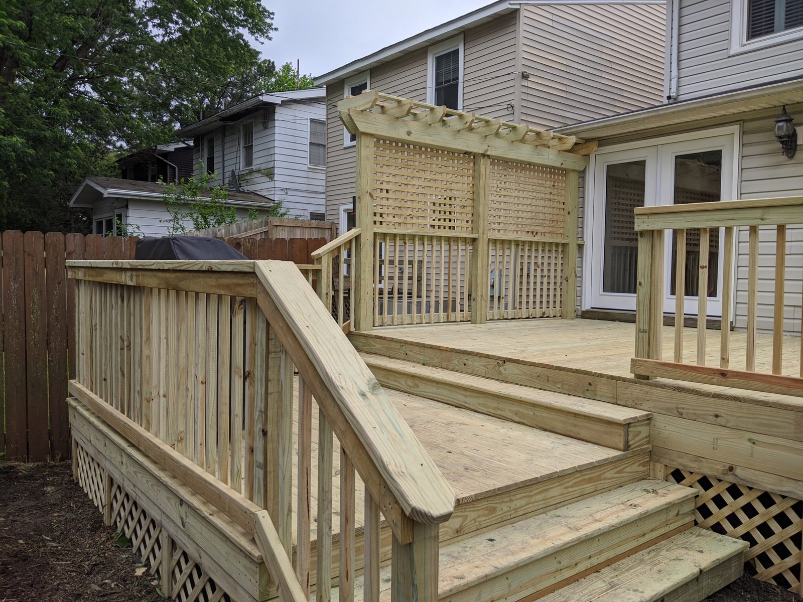 Private deck project in Ghent, Norfolk
