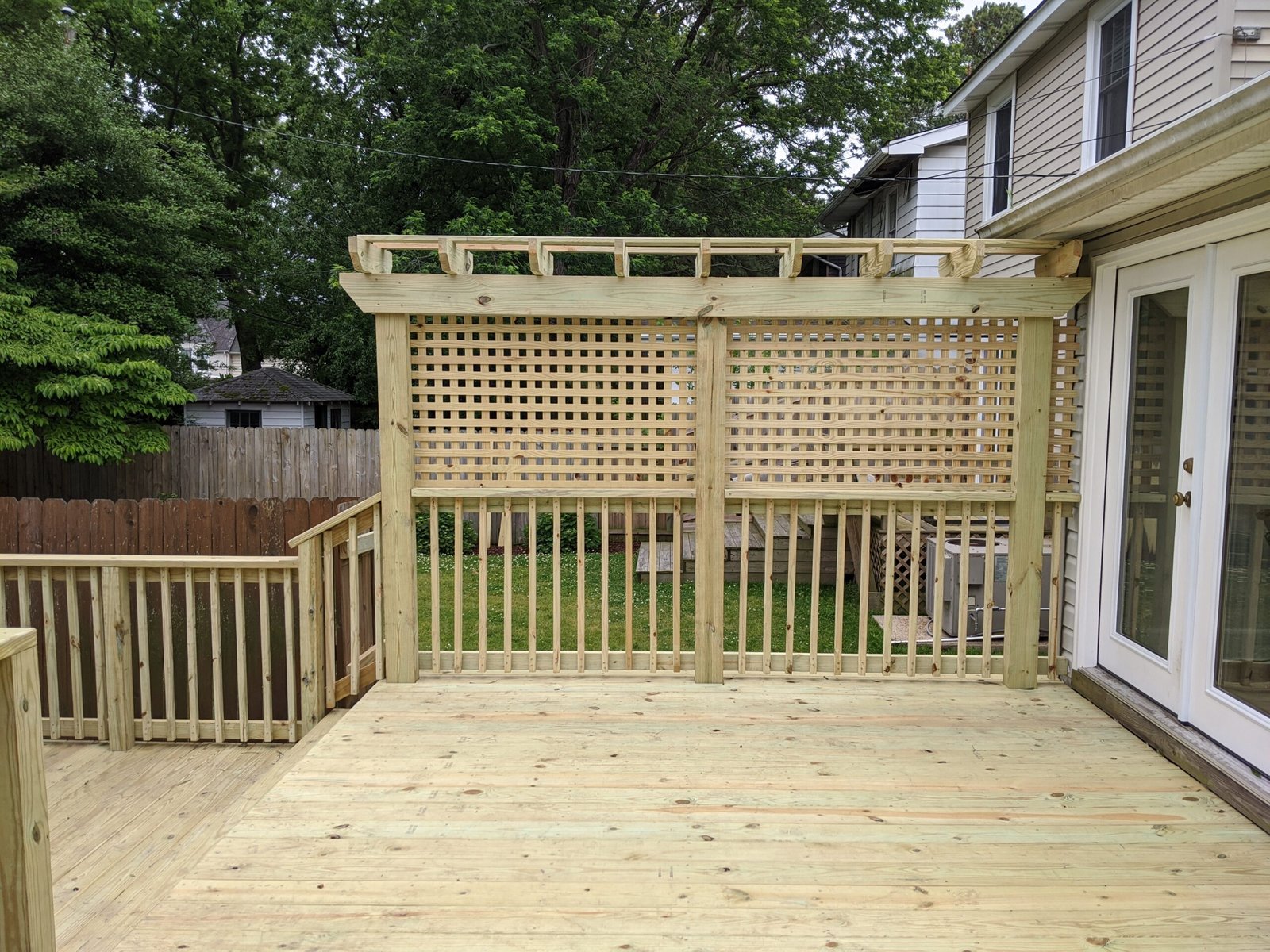 Private deck project in Ghent, Norfolk