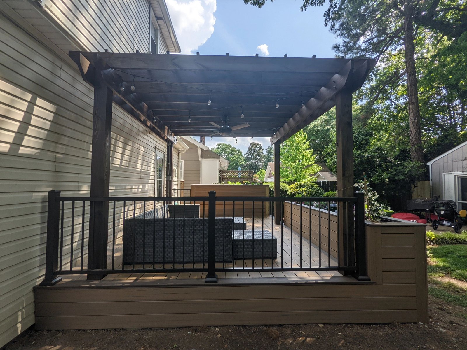 Standard deck project in Larchmont/Edgewater, Norfolk