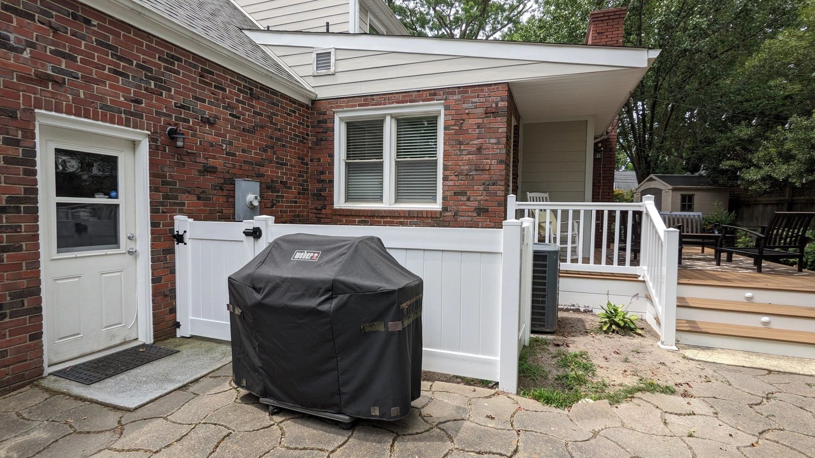 Wrap-around deck project in Riverview