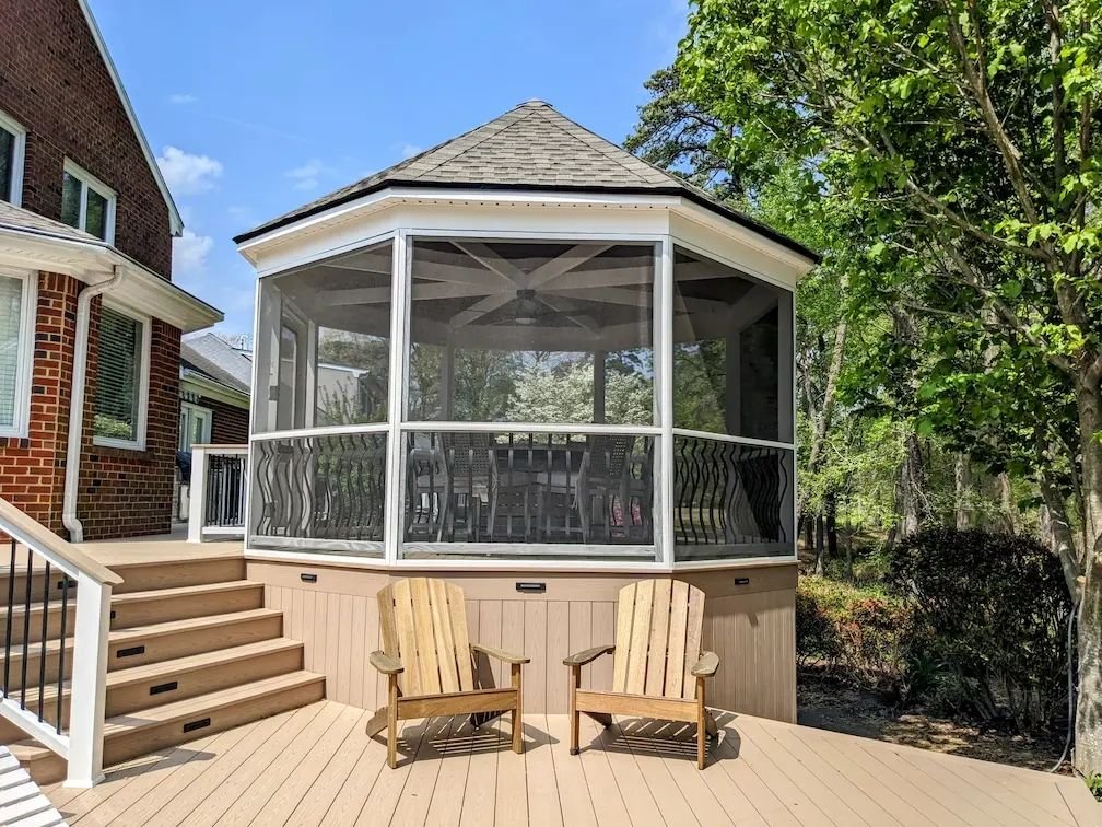 Cypress Point deck, gazebo and pergola project