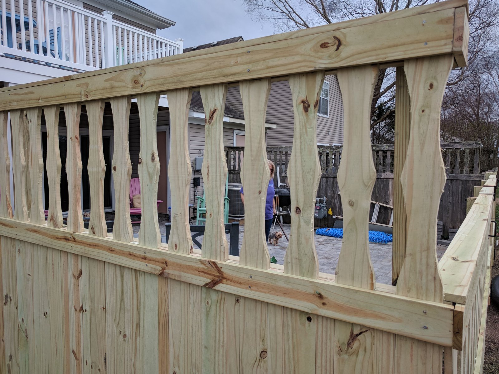 Custom fence project in Greenbrier, Chesapeake, VA