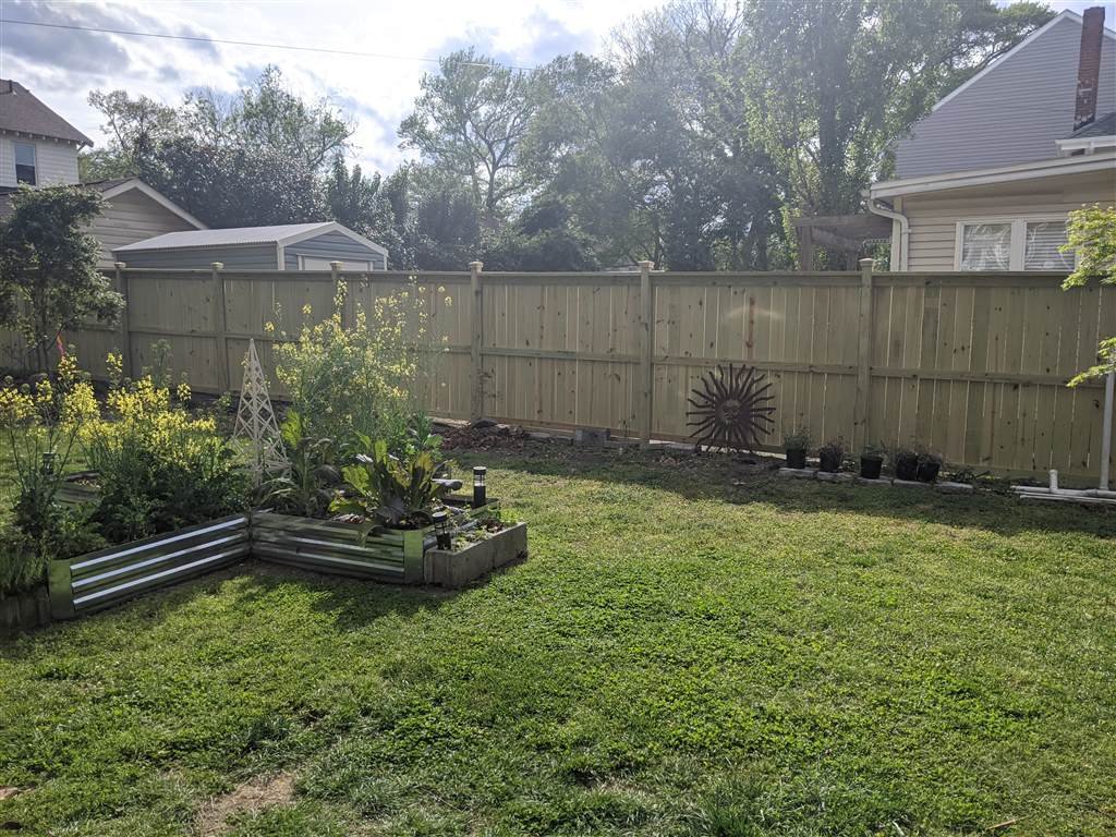 Custom fence project in Colonial Place, Norfolk, VA