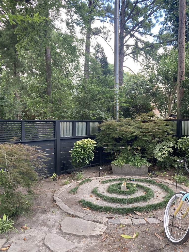 Custom fence project in Larchmont, Norfolk, VA