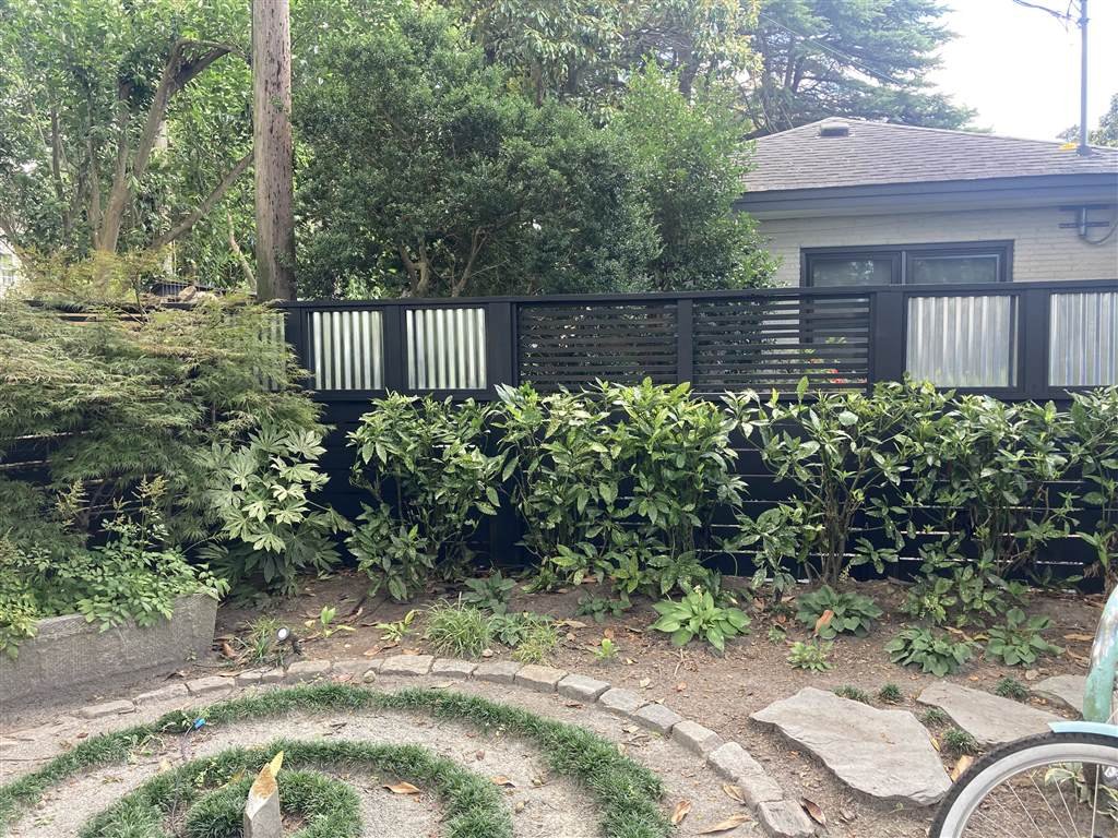 Custom fence project in Larchmont, Norfolk, VA